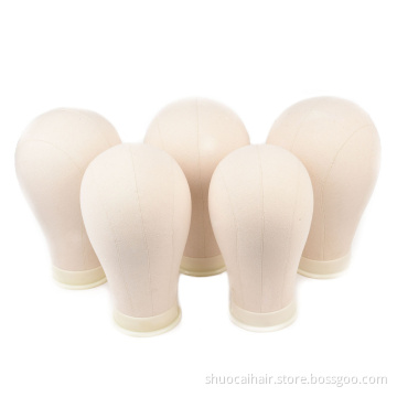 Mannequin Head Canvas Block Head Display Styling Mannequin Manikin Head Wig Stand Free Get T Needle Holder